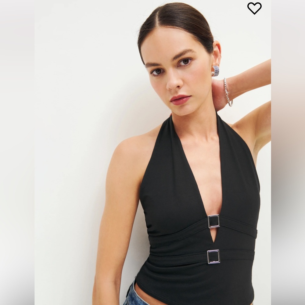 Reformation Brayden Halter Top